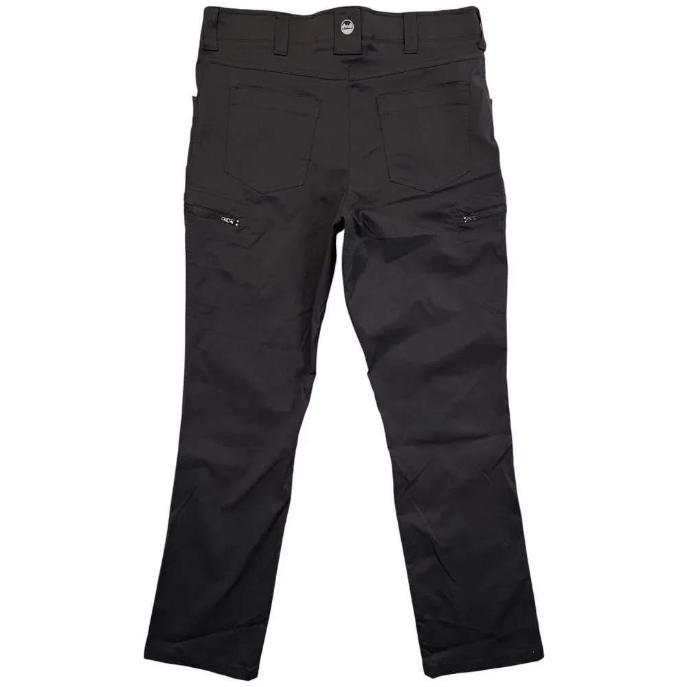 Wrangler Outdoor Men’s Black Pants 36x34 Nylon Stretch Hiking Utility